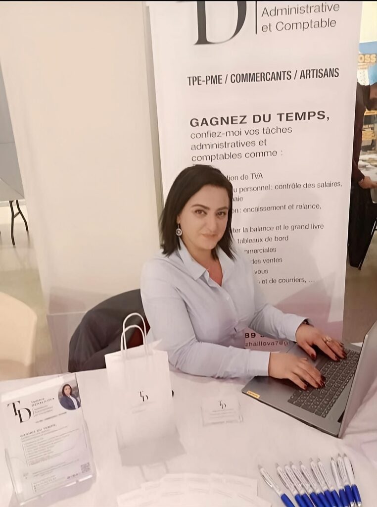 Tamara Dzhalilova - Assistante administrative et comptable à ÉVREUX et dans toute la France
